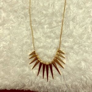 Jcrew Gold Statement Necklace